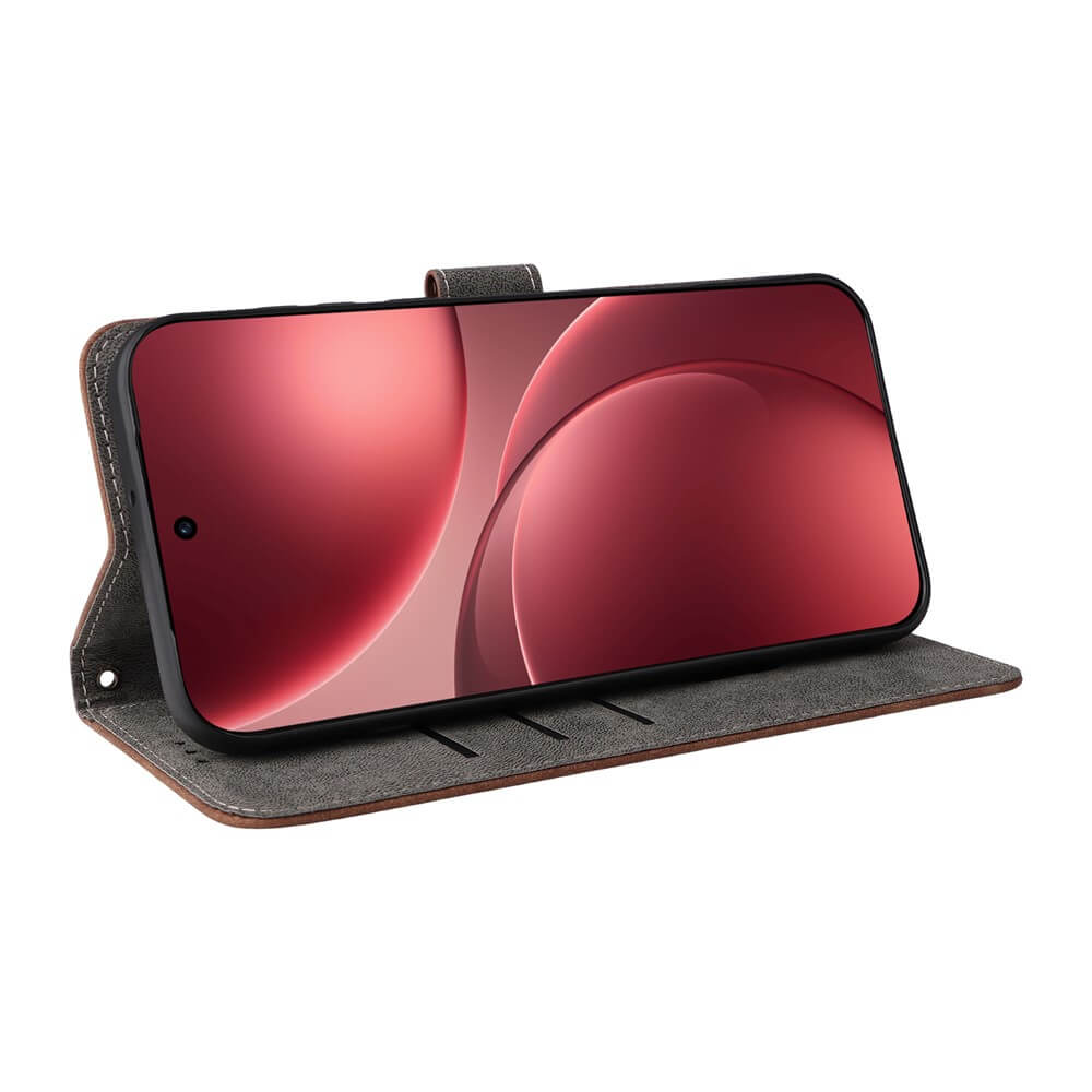 OPPO Find X9 Pro - Leather case with RFID blocker