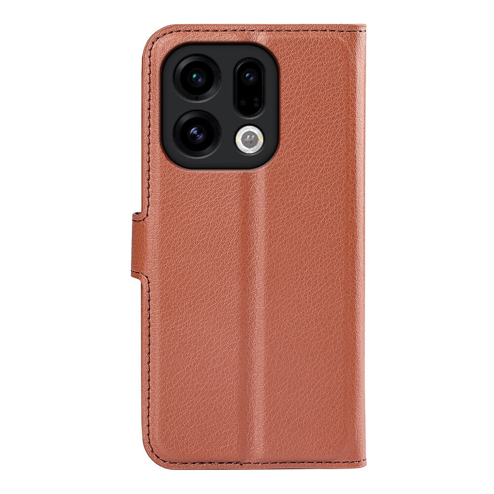 OPPO Find X9 - Leather Case Cover