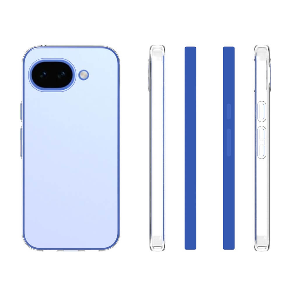 Google Pixel 10a - Silikon Gummi Case transparent