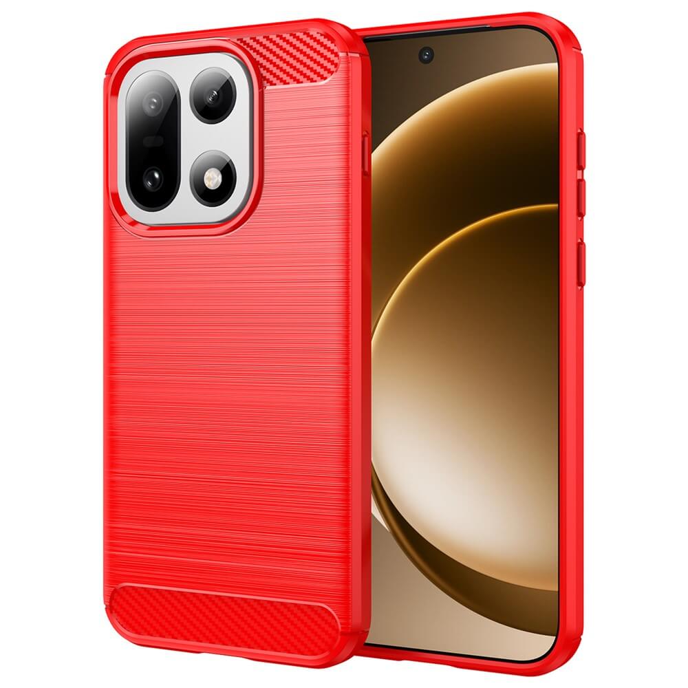 OnePlus 15 - Cover in look metallo carbonio