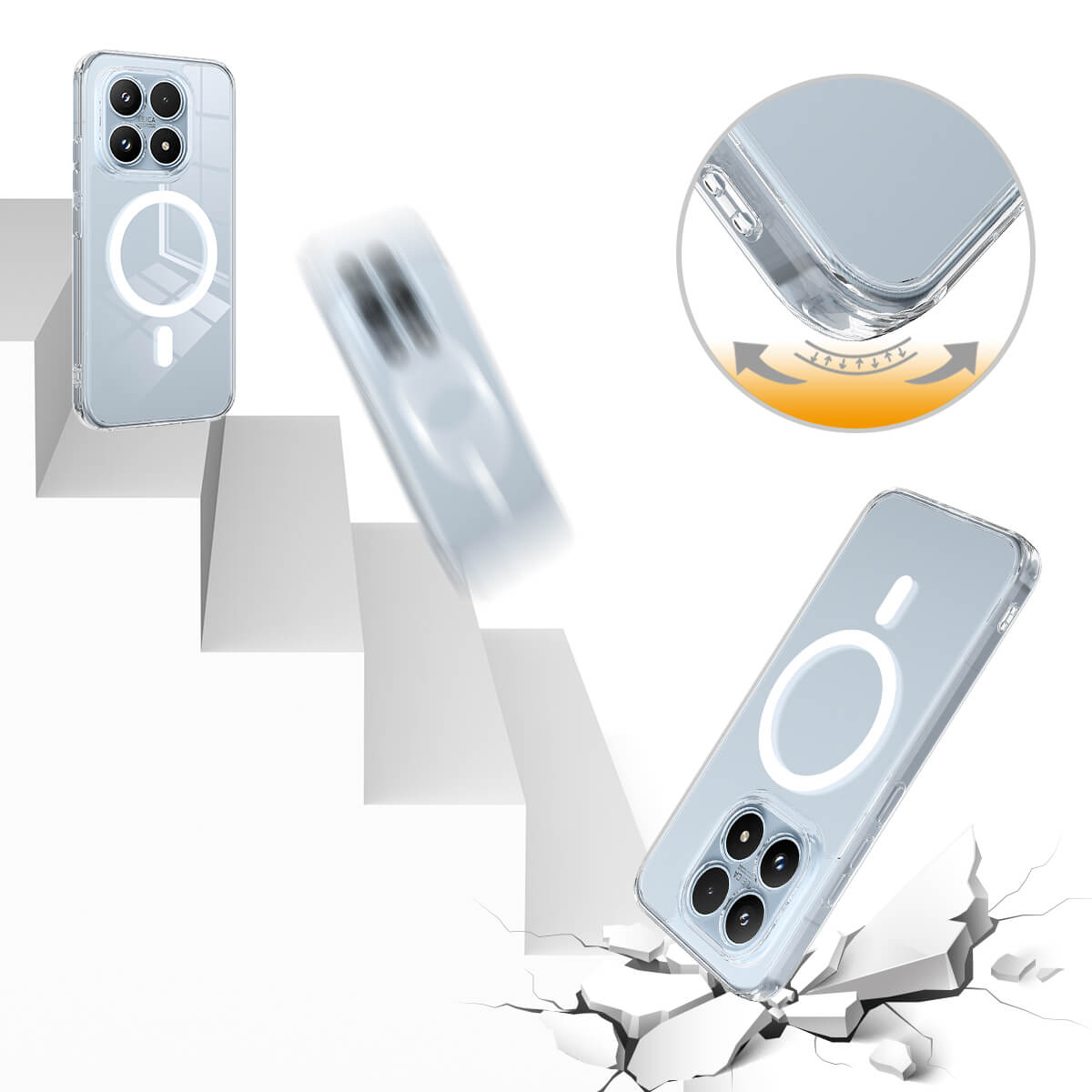 Xiaomi 17 -  Acrylic Phone Case with Magnet