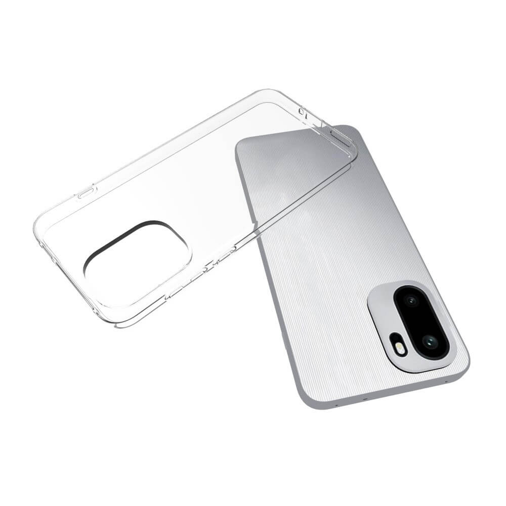 OnePlus 15R  - Custodia in gomma trasparente