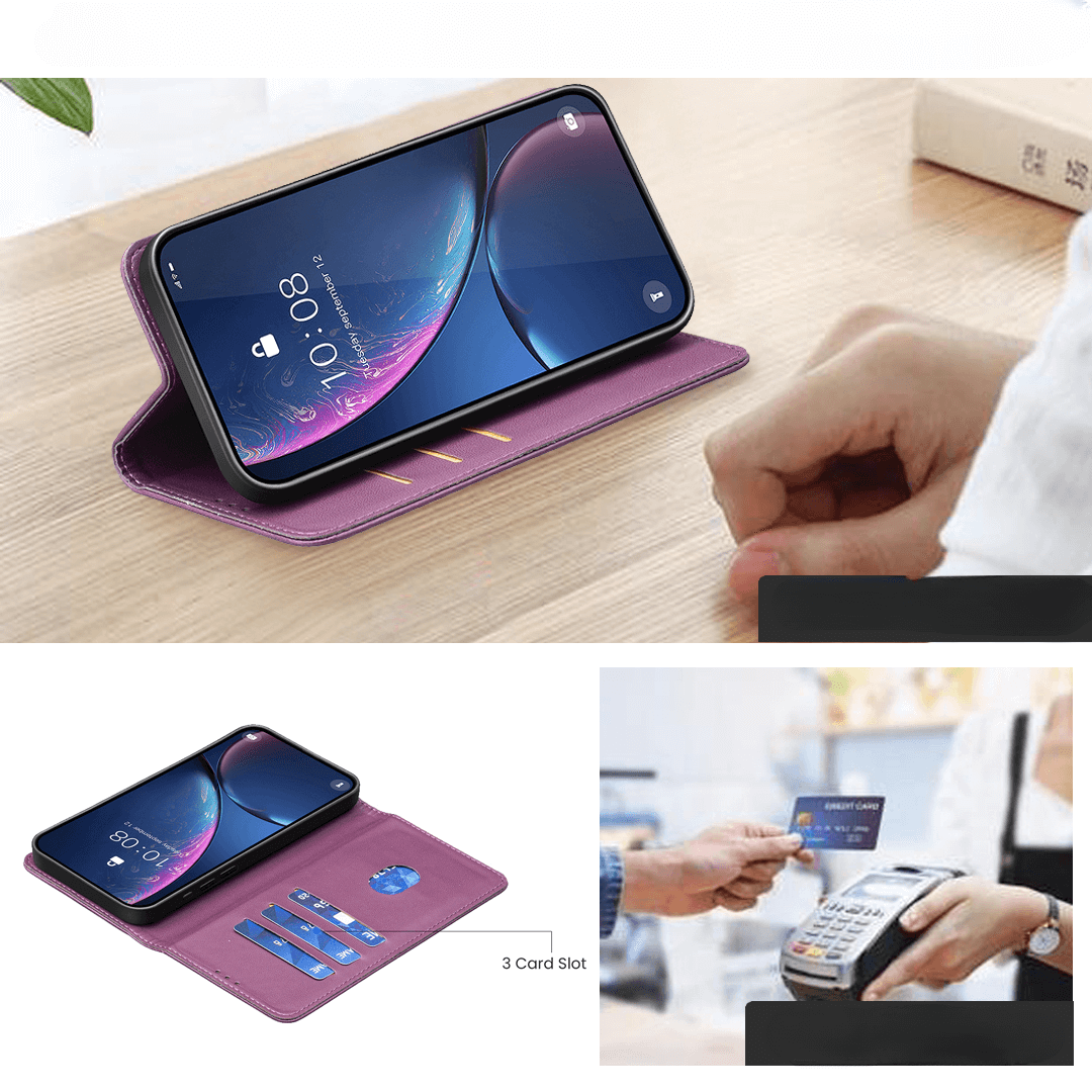 Galaxy A57 - BINFEN Leather Flip Case 