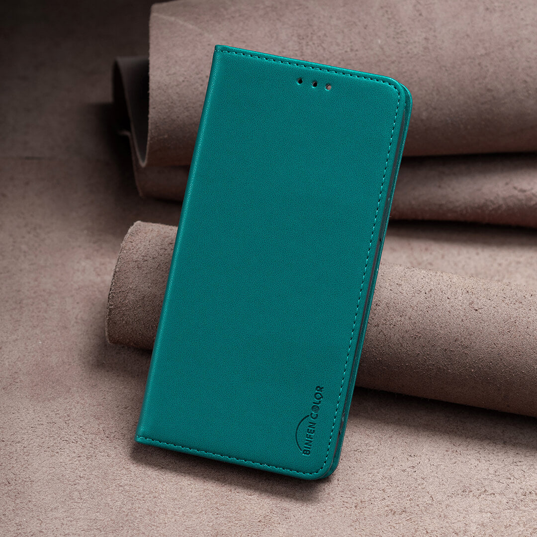 Galaxy A37  - BINFEN Leather Flip Case 
