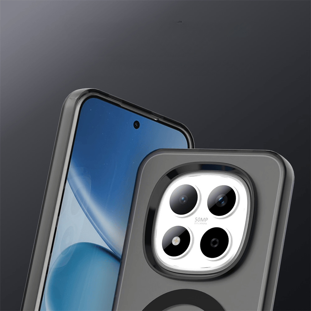 Xiaomi Redmi Note 15 Pro 5G - Handyhülle mit Magnet und Farbakzent