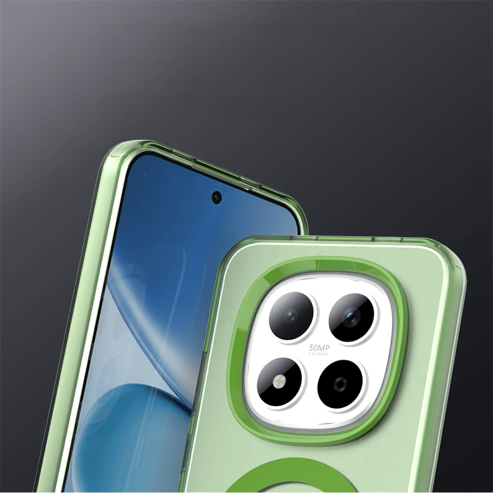 Xiaomi Redmi Note 15 Pro 5G - Handyhülle mit Magnet und Farbakzent