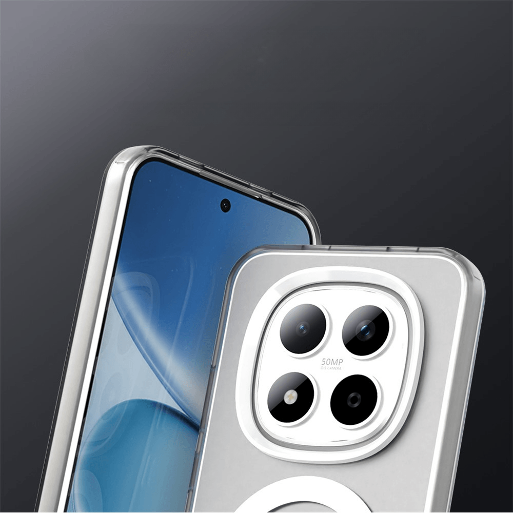 Xiaomi Redmi Note 15 Pro 5G - Handyhülle mit Magnet und Farbakzent