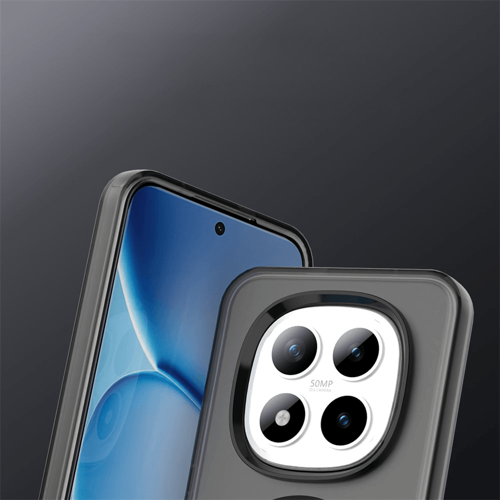 Xiaomi Redmi Note 15 Pro+ / Poco M8 Pro - Acryl-Handyhülle mit Magnet und Farbakzent