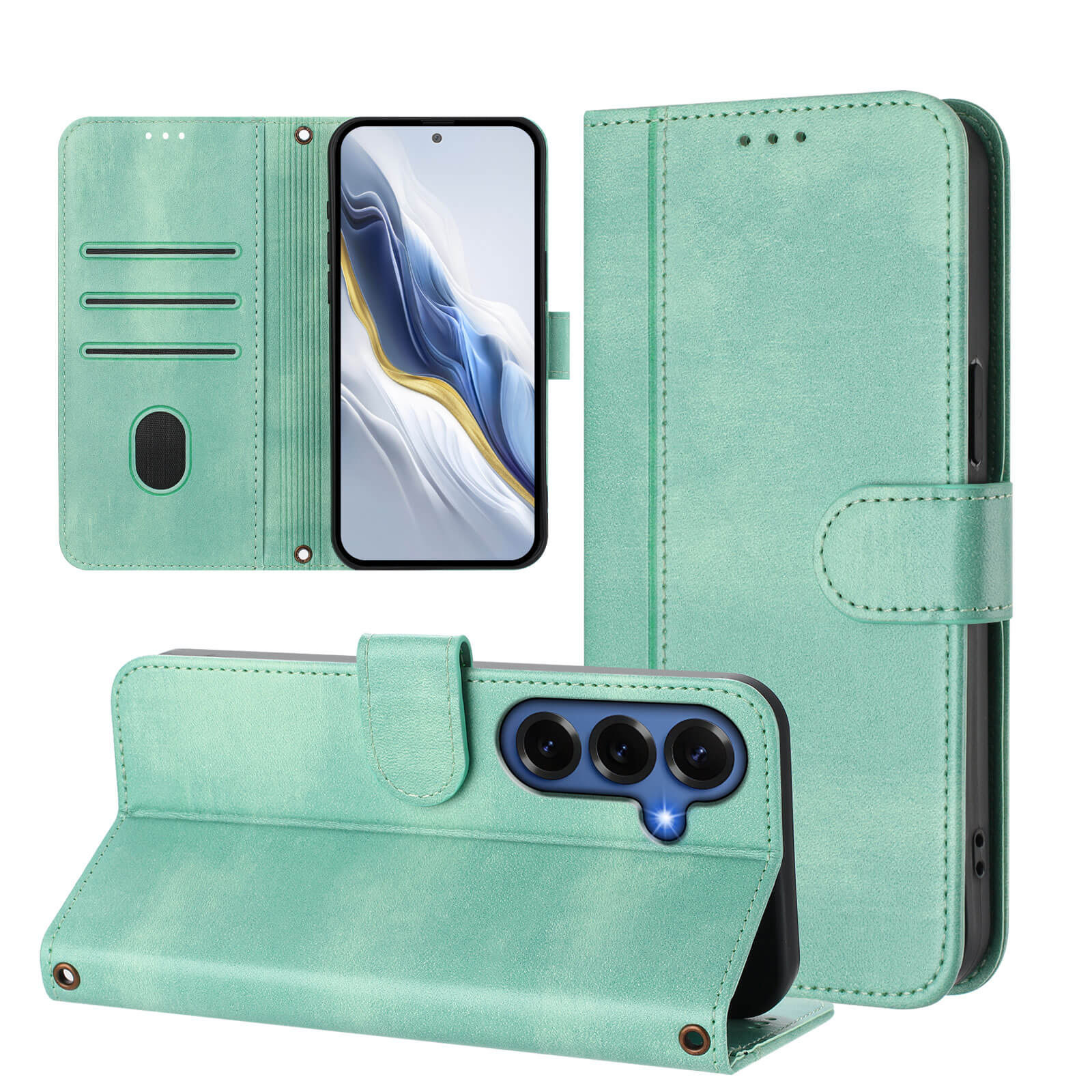 Galaxy S26+ Plus – Custodia dal look retrò in stile vintage