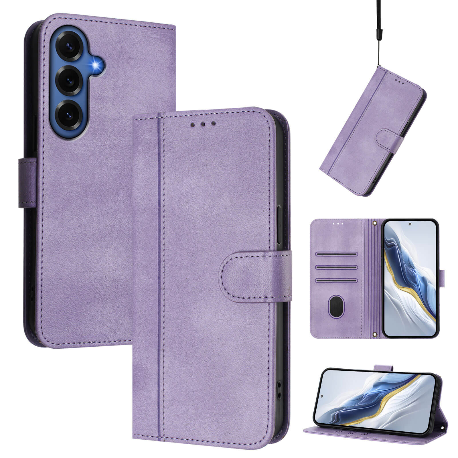 Galaxy S26+ Plus – Custodia dal look retrò in stile vintage