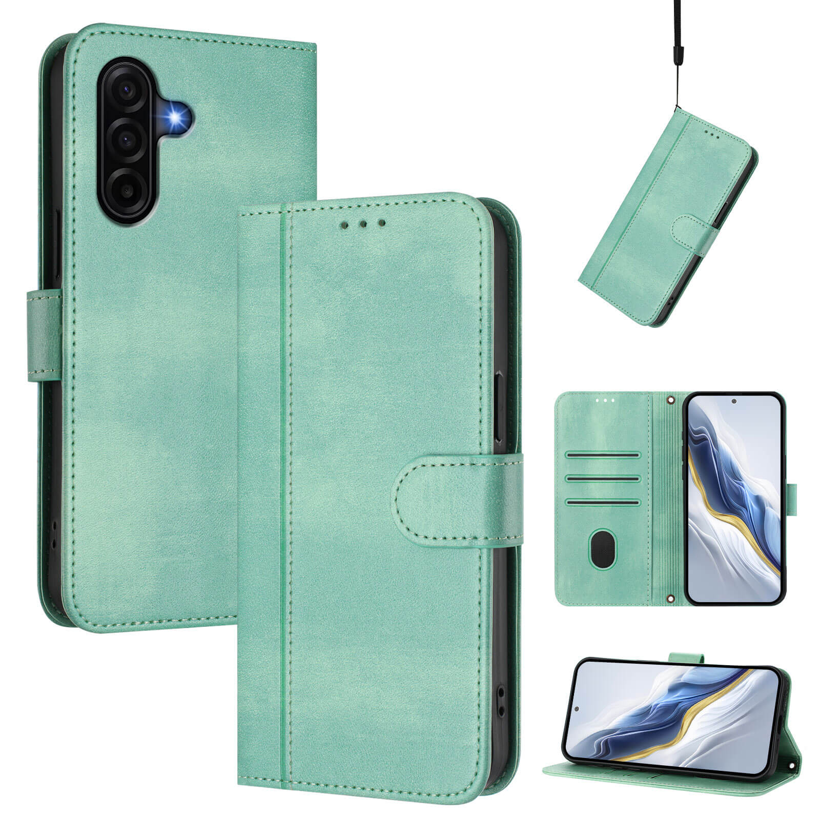 Galaxy A37 – Custodia dal look retrò in stile vintage