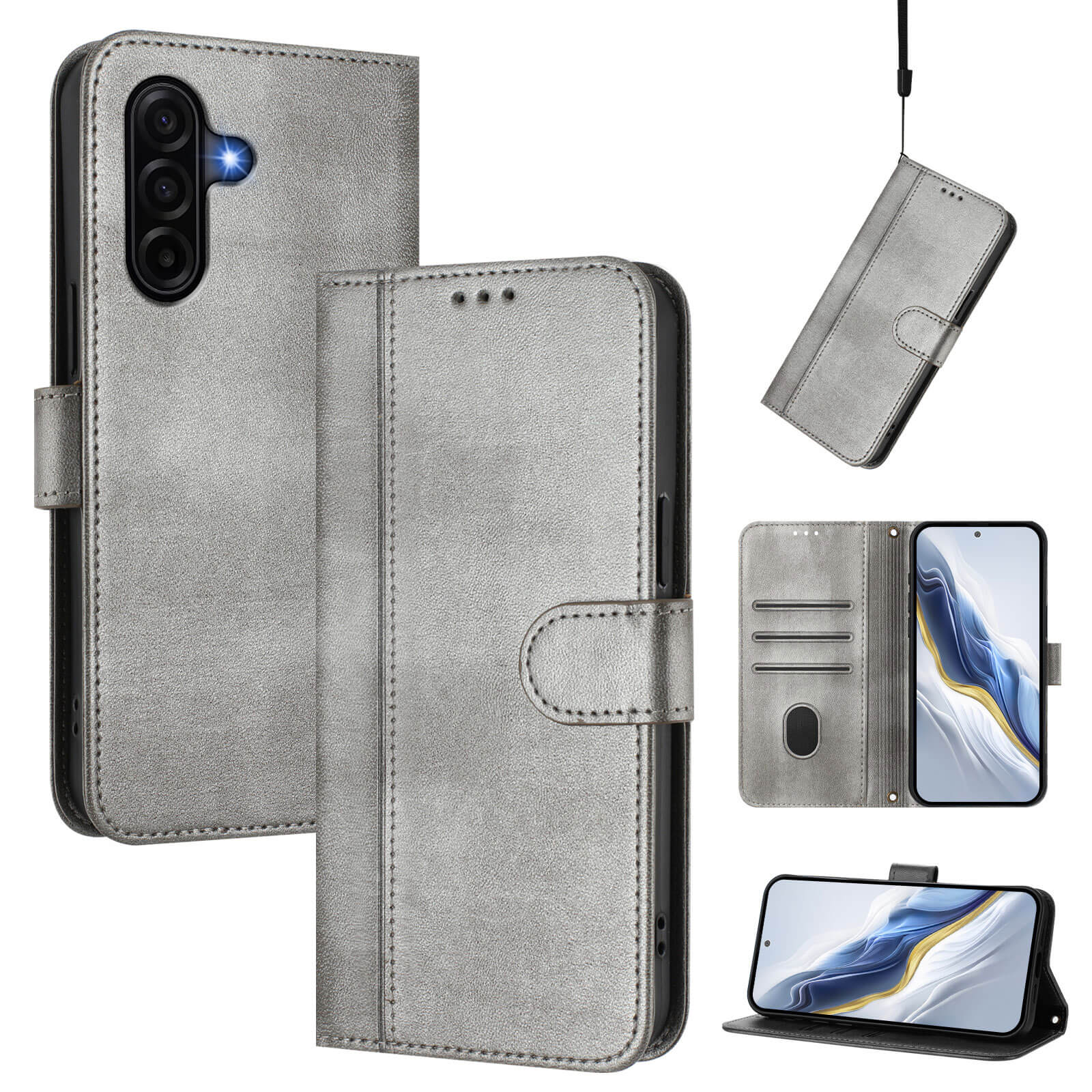 Galaxy A57 – Custodia dal look retrò in stile vintage