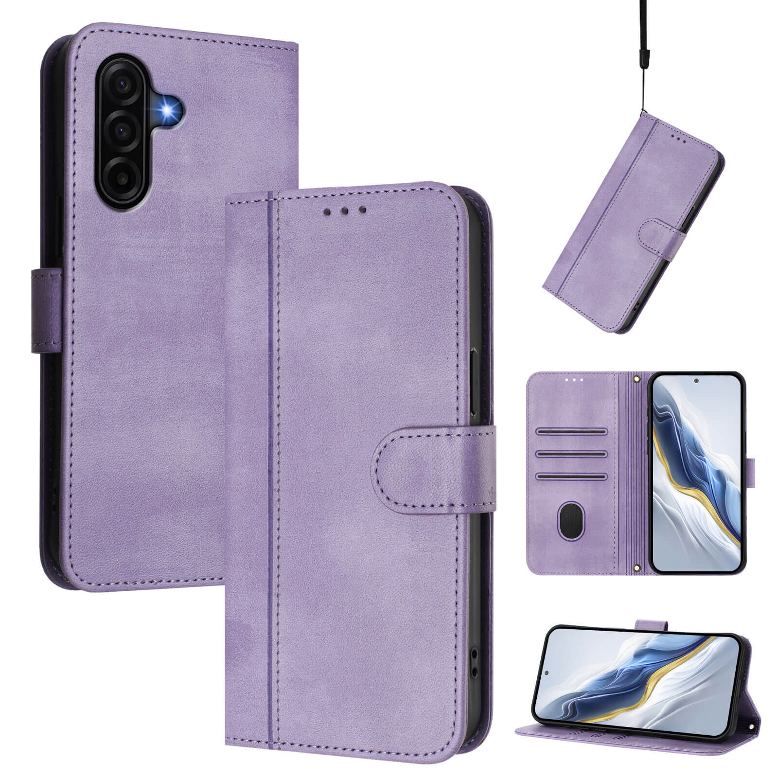 Galaxy A57 – Custodia dal look retrò in stile vintage