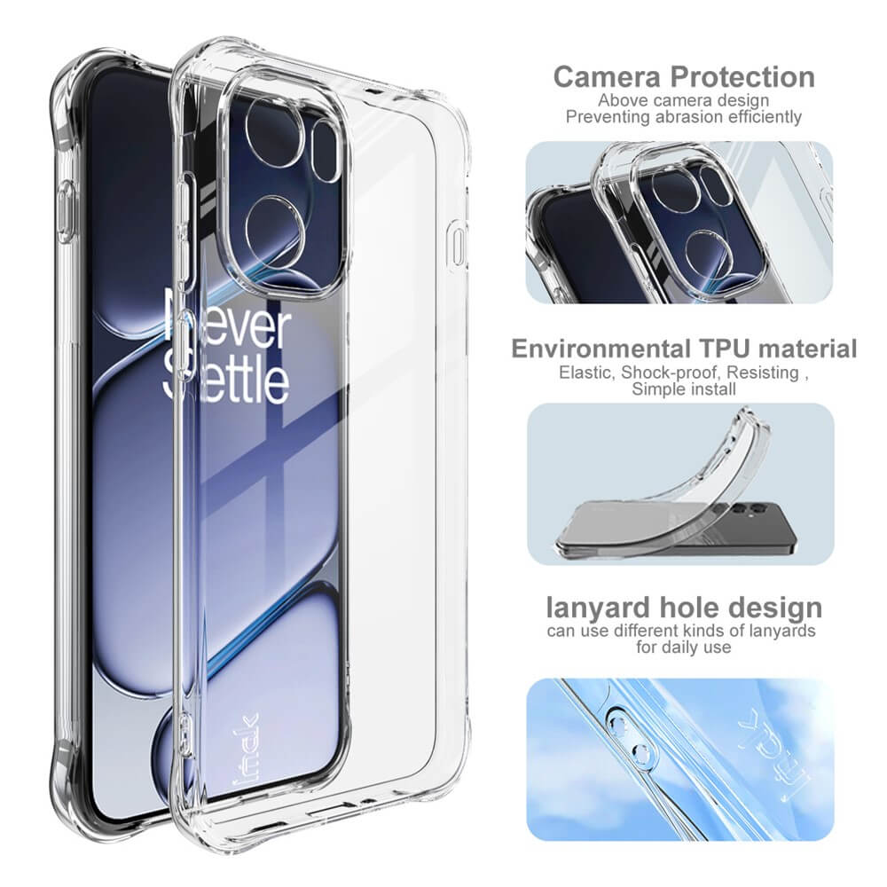 OnePlus 15R - Custodia TPU Trasparente Antiurto IMAK