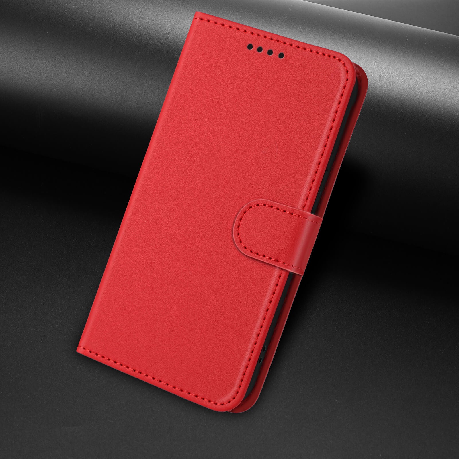 Galaxy A37 - Solide Leder Etui Hülle