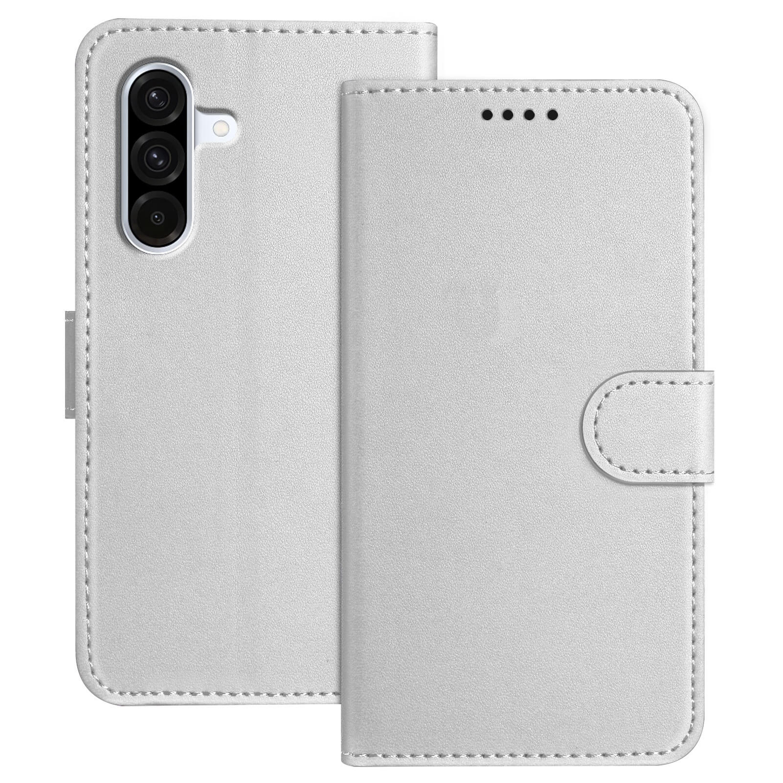 Galaxy A37 - Solide Leder Etui Hülle