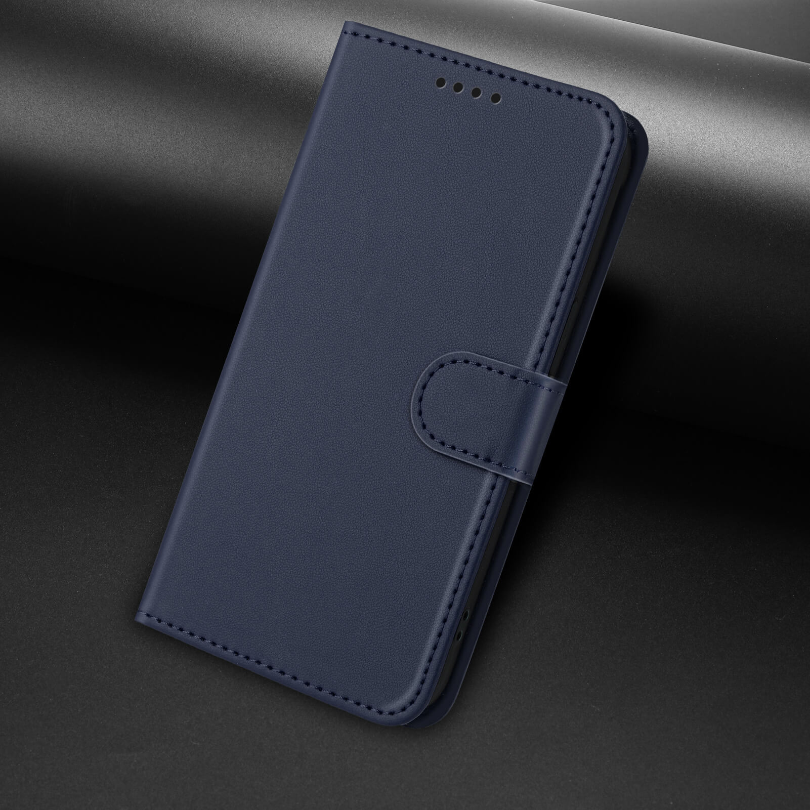 Galaxy A37 - Solide Leder Etui Hülle