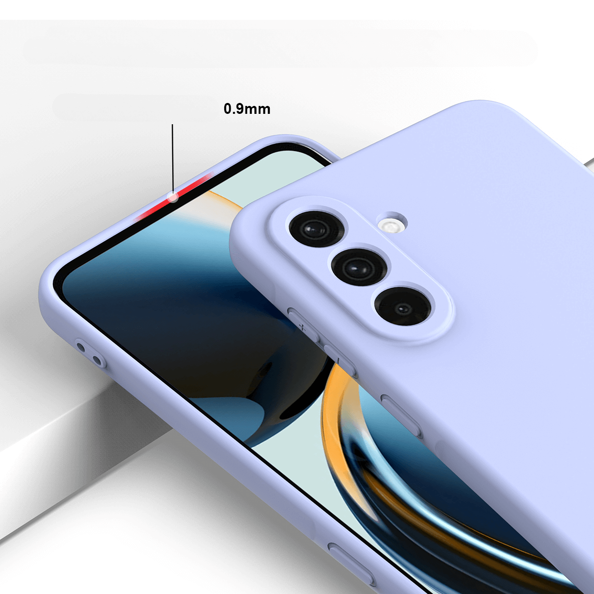 Galaxy S26+ Plus - Silikon Gummi Hülle mit Riemen
