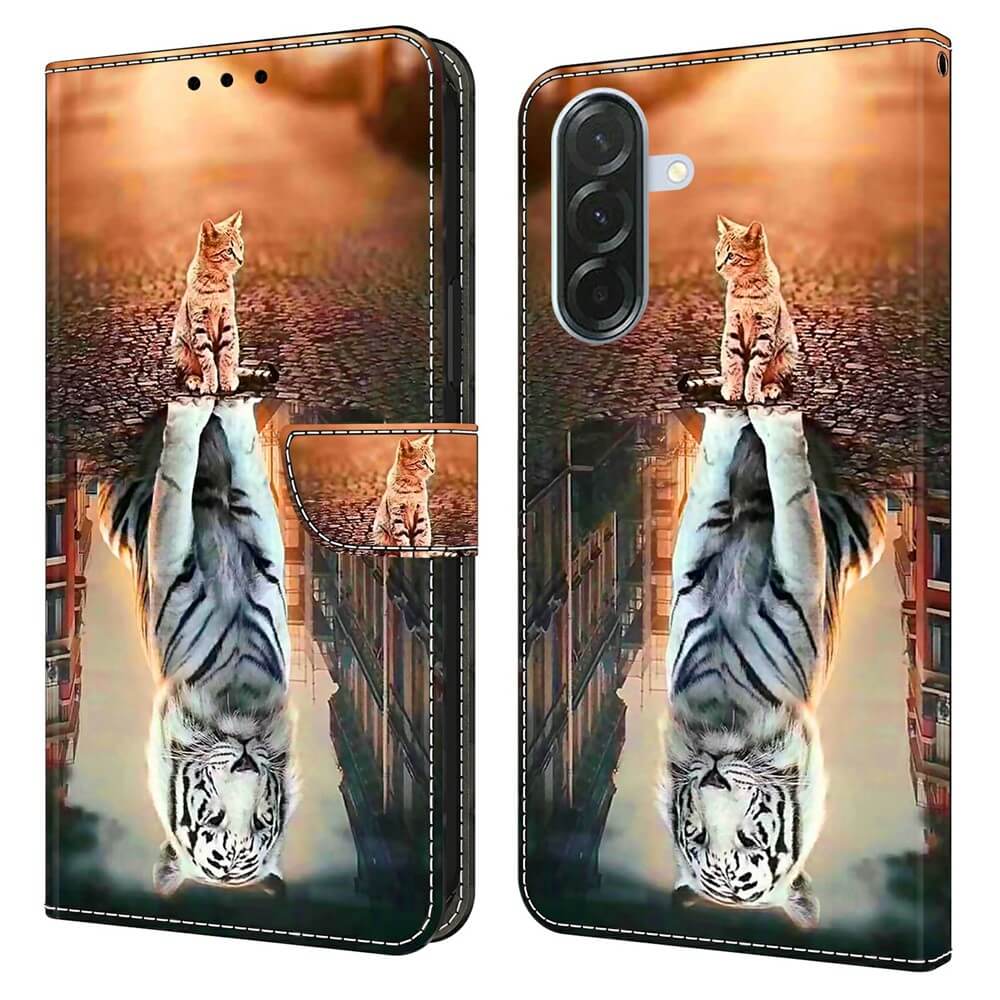 Galaxy A57 - 3D Effect Wallet Case