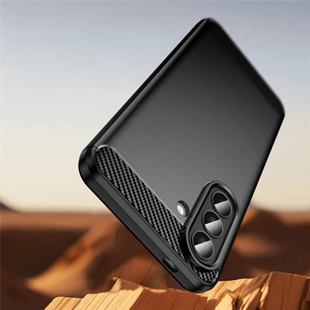 Galaxy A57  - Metal Carbon Look Case
