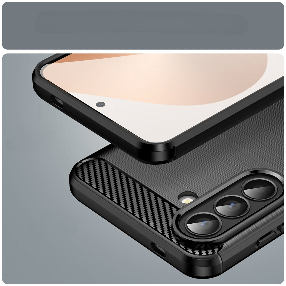Galaxy A57  - Metal Carbon Look Case