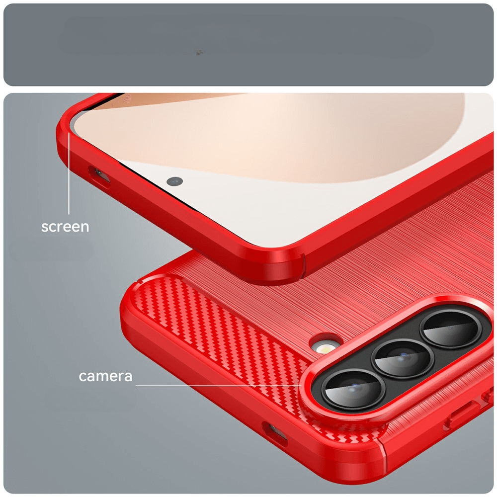 Galaxy A57  - Metal Carbon Look Case