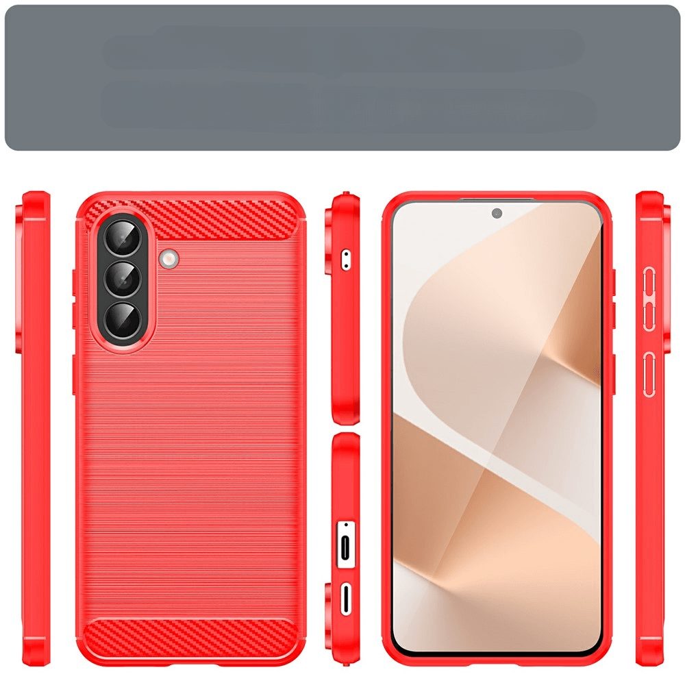 Galaxy A57  - Metal Carbon Look Case