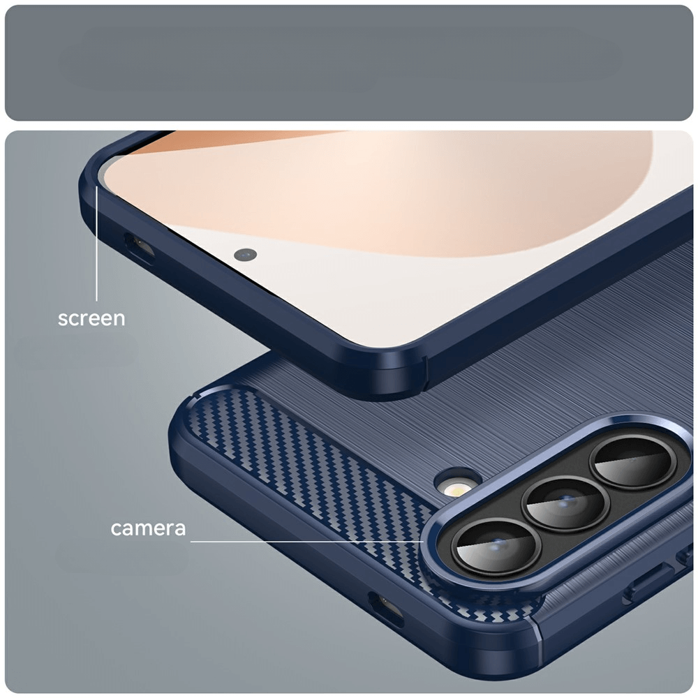 Galaxy A57  - Metal Carbon Look Case