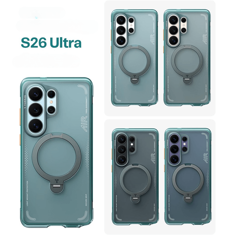 Samsung Galaxy S26 Ultra TORRAS Ostand Q3 Air MagSafe Hülle
