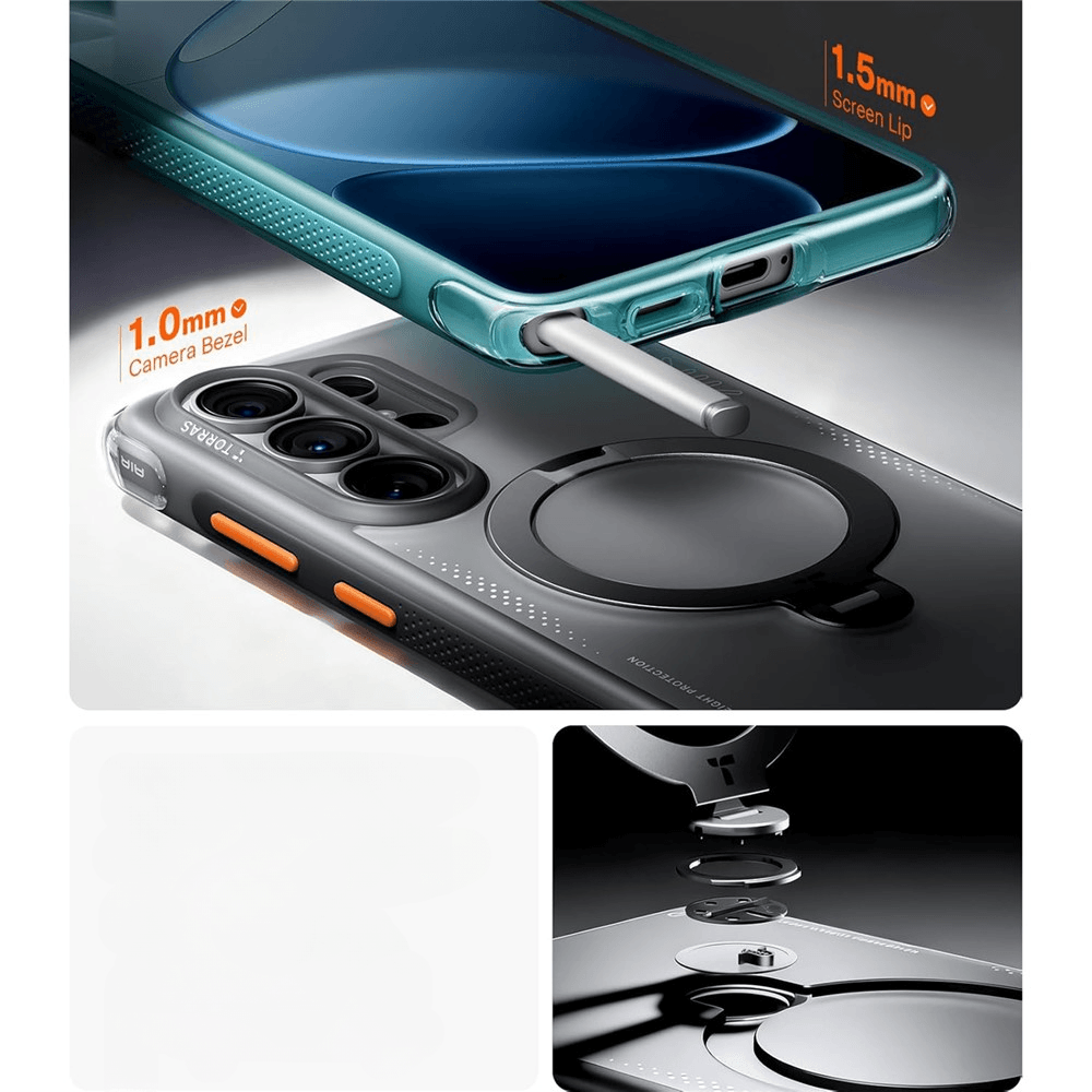 Samsung Galaxy S26 Ultra TORRAS Ostand Q3 Air MagSafe Hülle