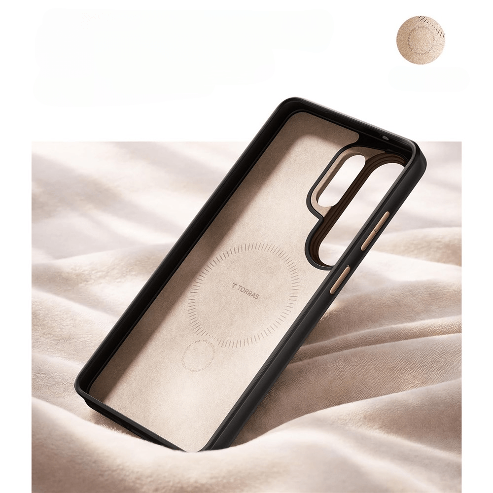 Galaxy S26 Ultra - TORRAS Ostand Q3 VegSkin MagSafe Hülle mit Ständer