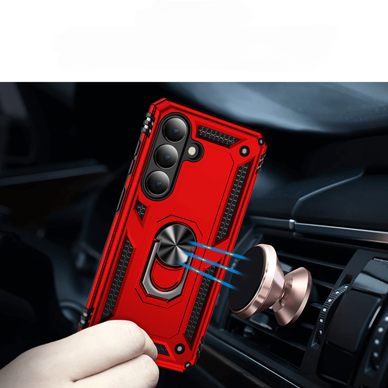 Galaxy S26 - Robustes Back Cover mit Kickstand