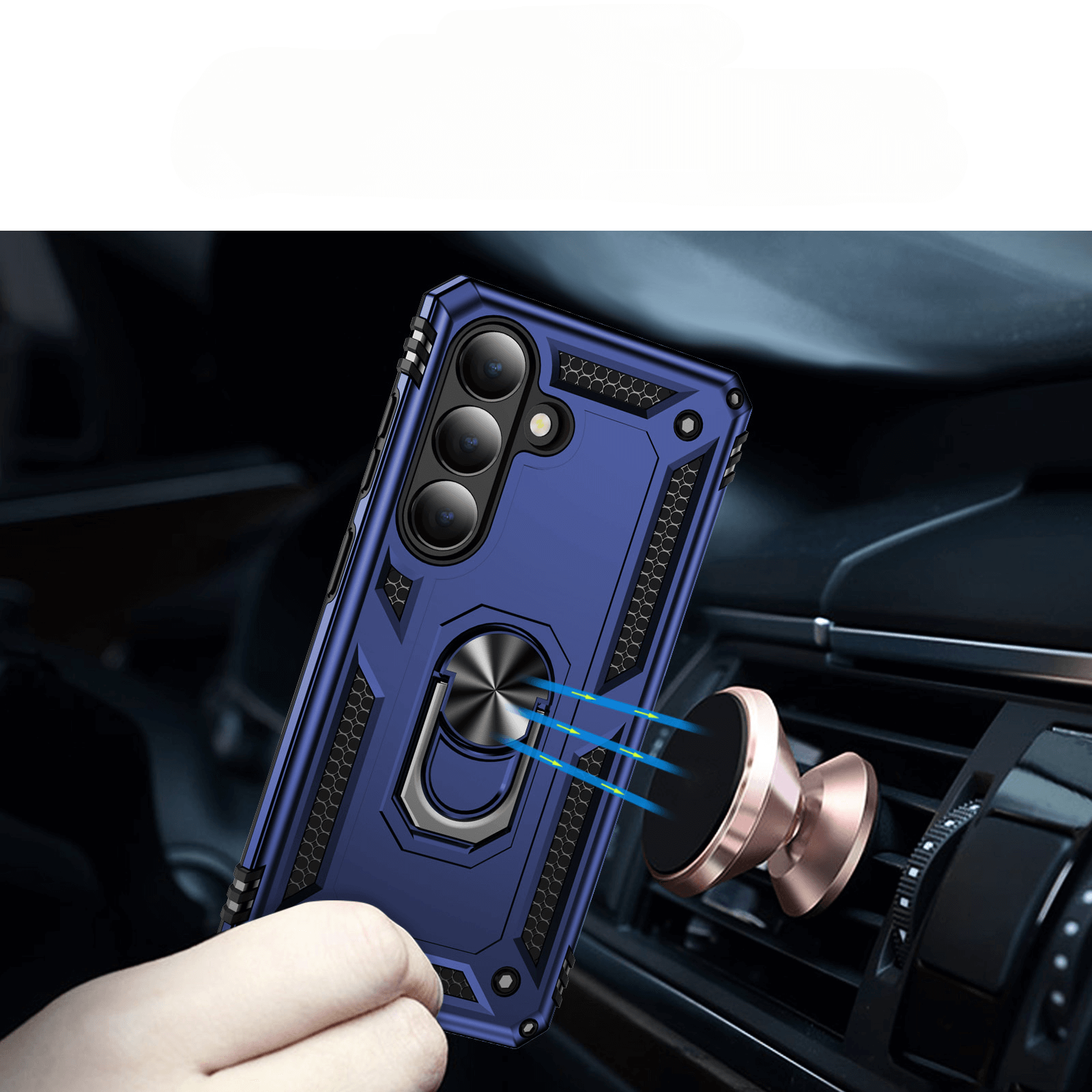 Galaxy S26 - Robustes Back Cover mit Kickstand