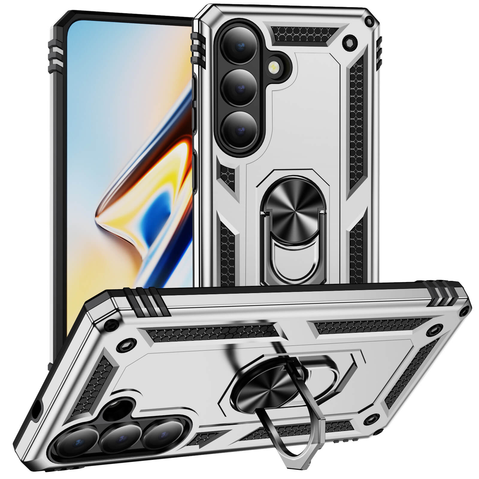 Galaxy S26 - Robustes Back Cover mit Kickstand