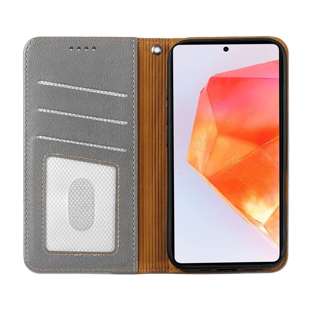 Galaxy A57 - Flip Case mit RFID Blocker