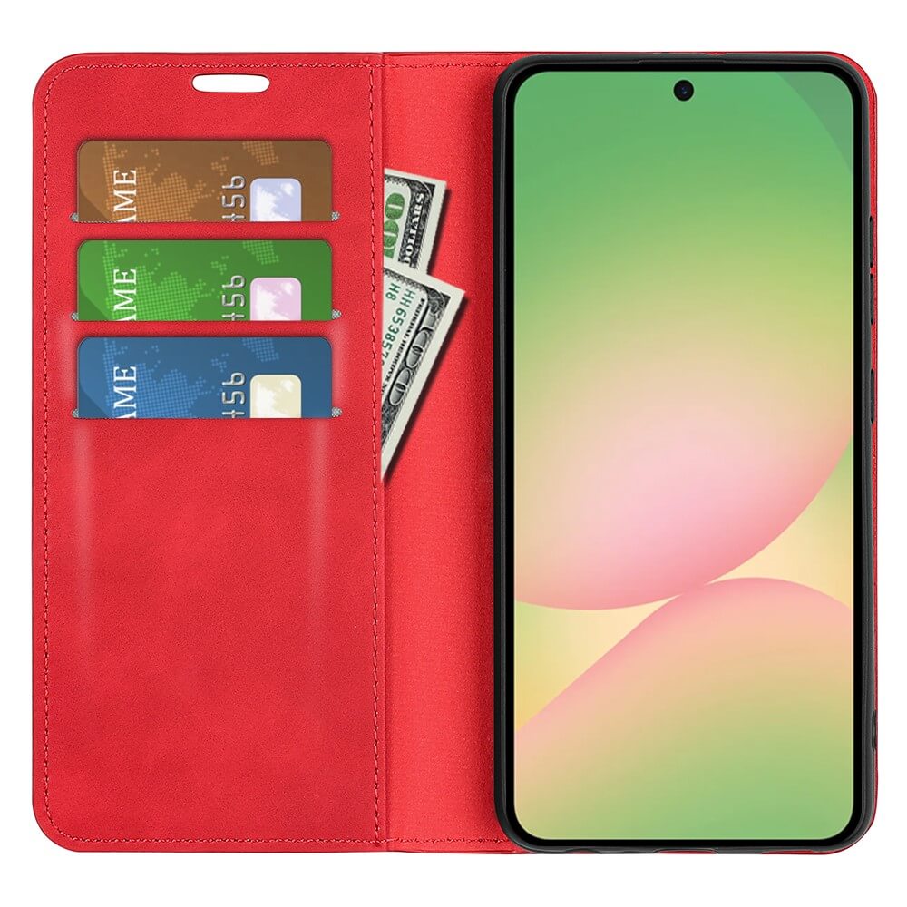 Galaxy A57 - Stand Flip Case Hülle