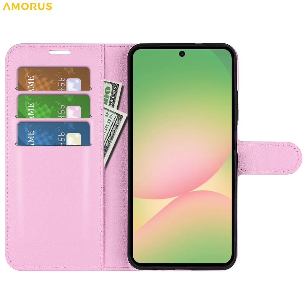 Galaxy A57 - Leder Etui Hülle