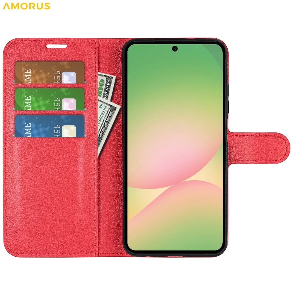 Galaxy A57 - Leder Etui Hülle