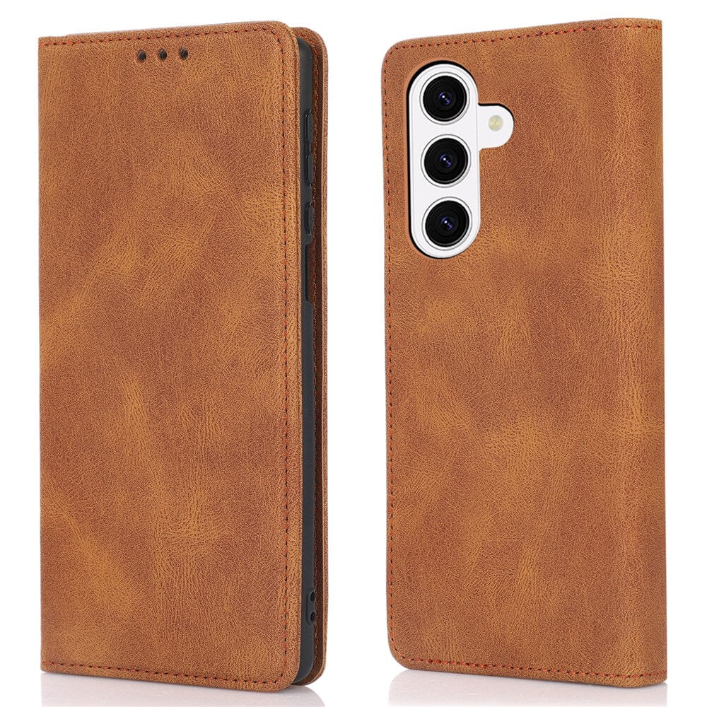 Galaxy S26+ Plus - Custodia flip in effetto suede