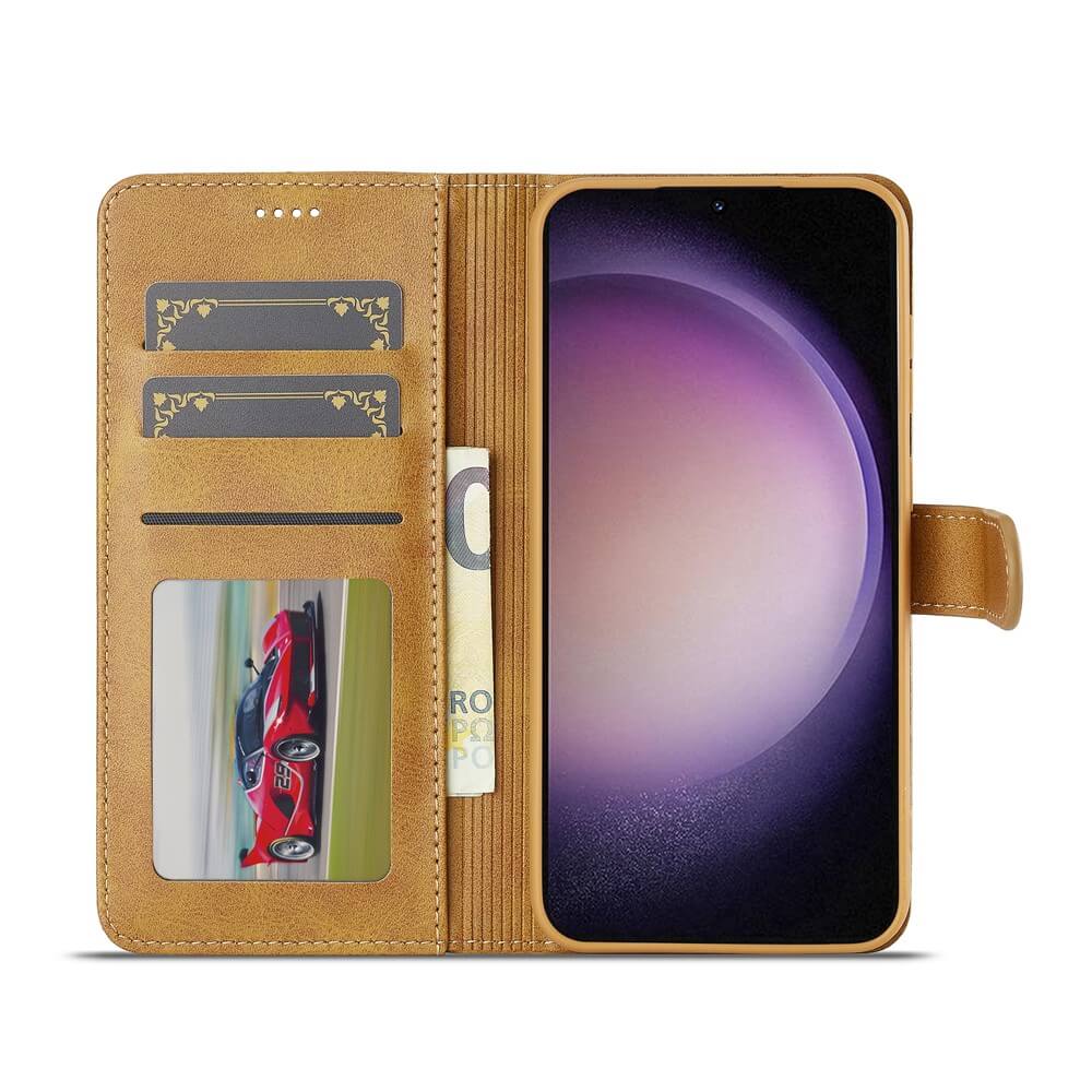 Galaxy S26  - LC.IMEEKE Coque étui en cuir