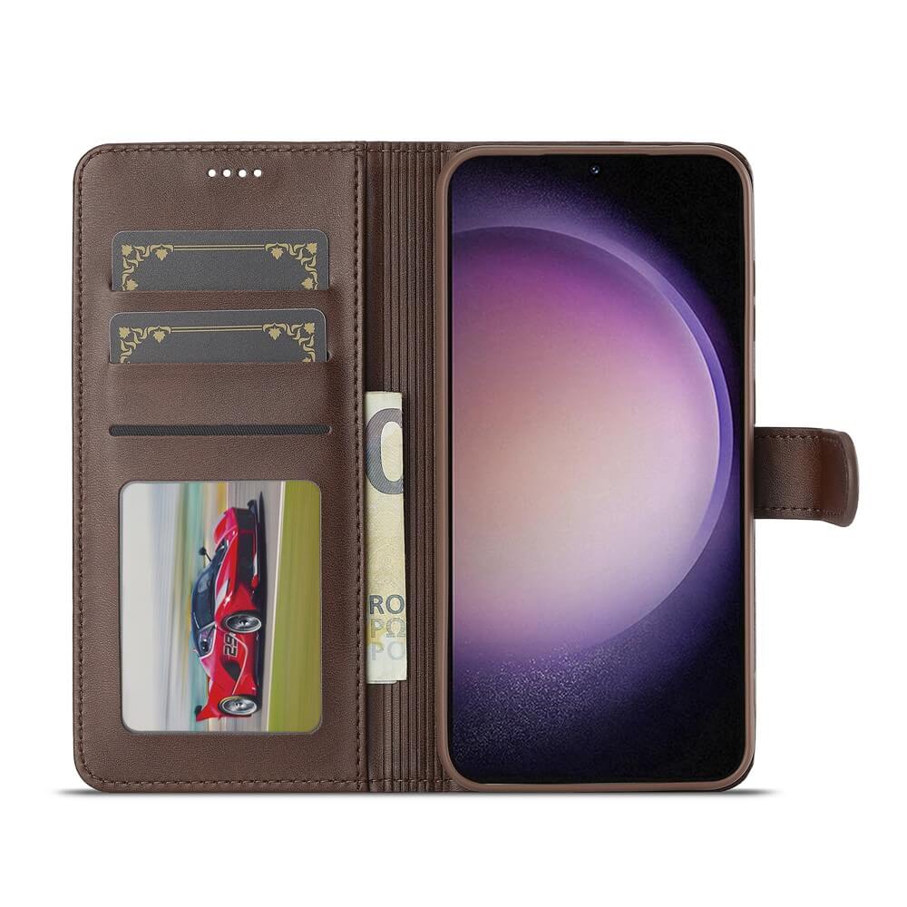 Galaxy A37 - LC.IMEEKE Coque étui en cuir