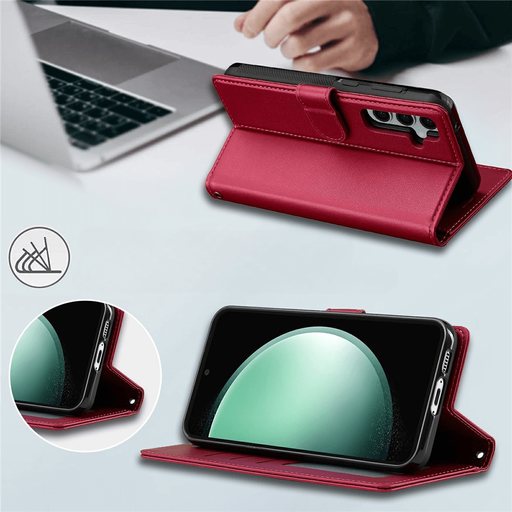 Galaxy S26+ Plus - LC.IMEEKE série L2 Portefeuille et étui