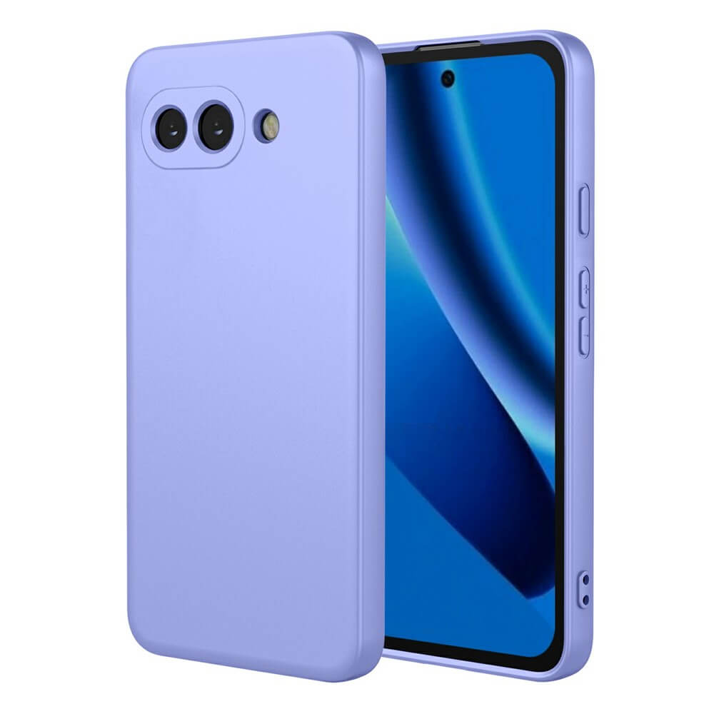 Google Pixel 10a - Silikon Gummi Hülle in Unifarbe