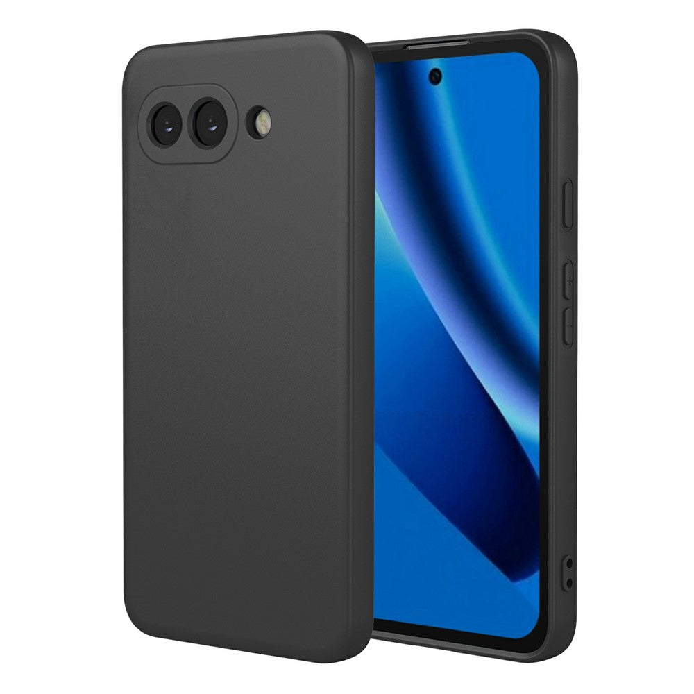 Google Pixel 10a - Silikon Gummi Hülle in Unifarbe