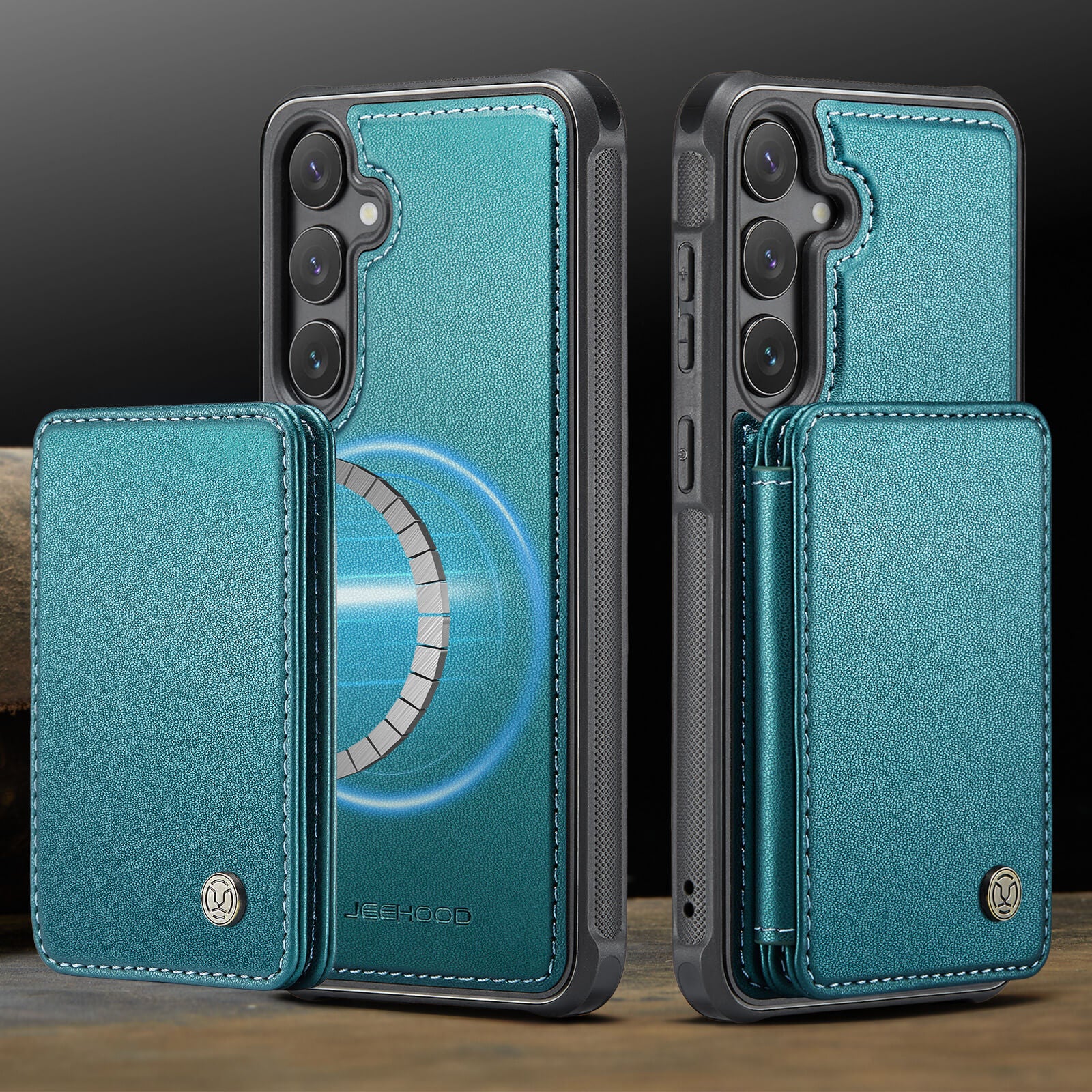 Galaxy S26+ Plus - 2-in-1 Backcover mit Kreditkarten-Etui