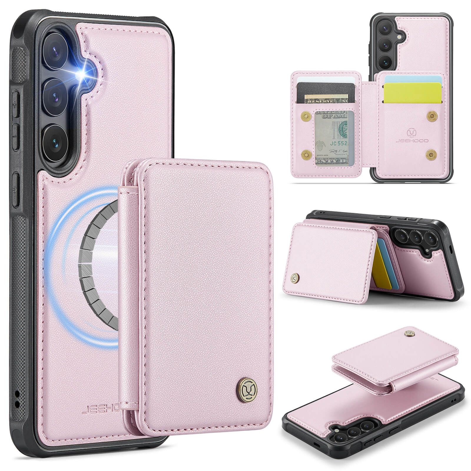 Galaxy S26+ Plus - 2-in-1 Backcover mit Kreditkarten-Etui