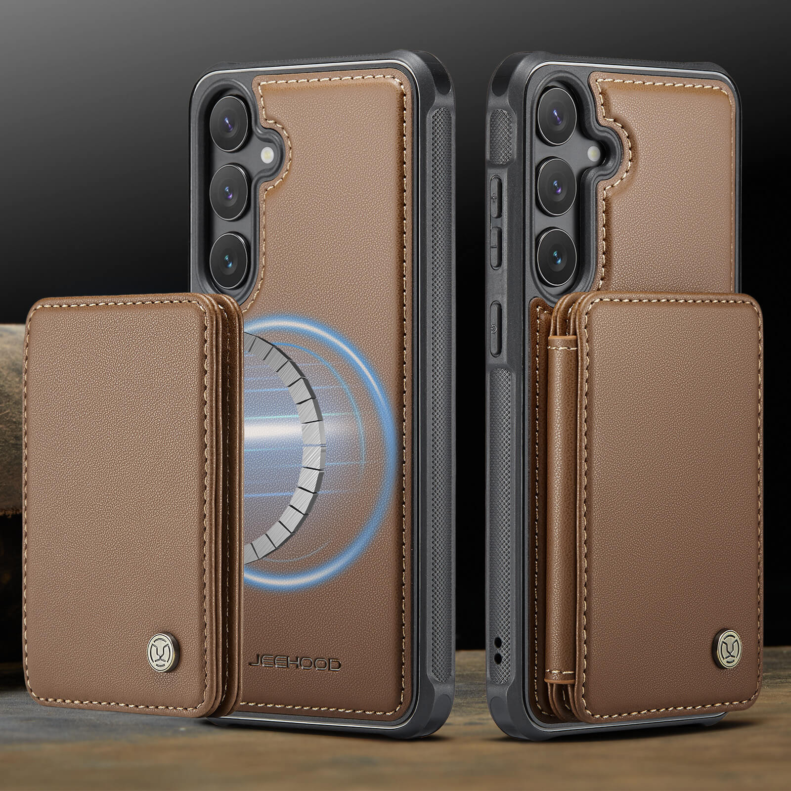 Galaxy S26+ Plus - 2-in-1 Backcover mit Kreditkarten-Etui