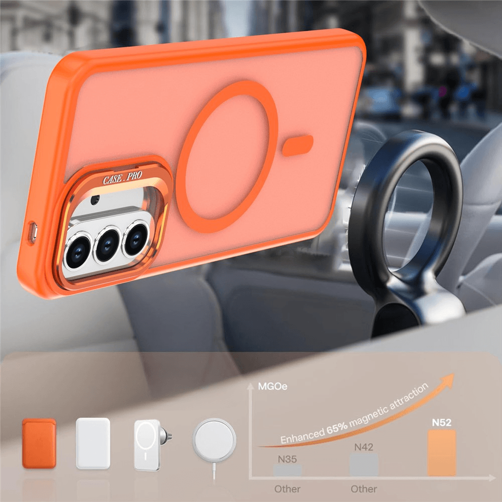 Galaxy A57 - Coque magnétique avec support intégré