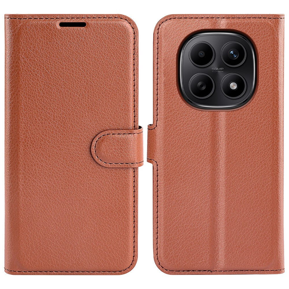 Xiaomi Redmi Note 15 4G - Leder Etui Hülle