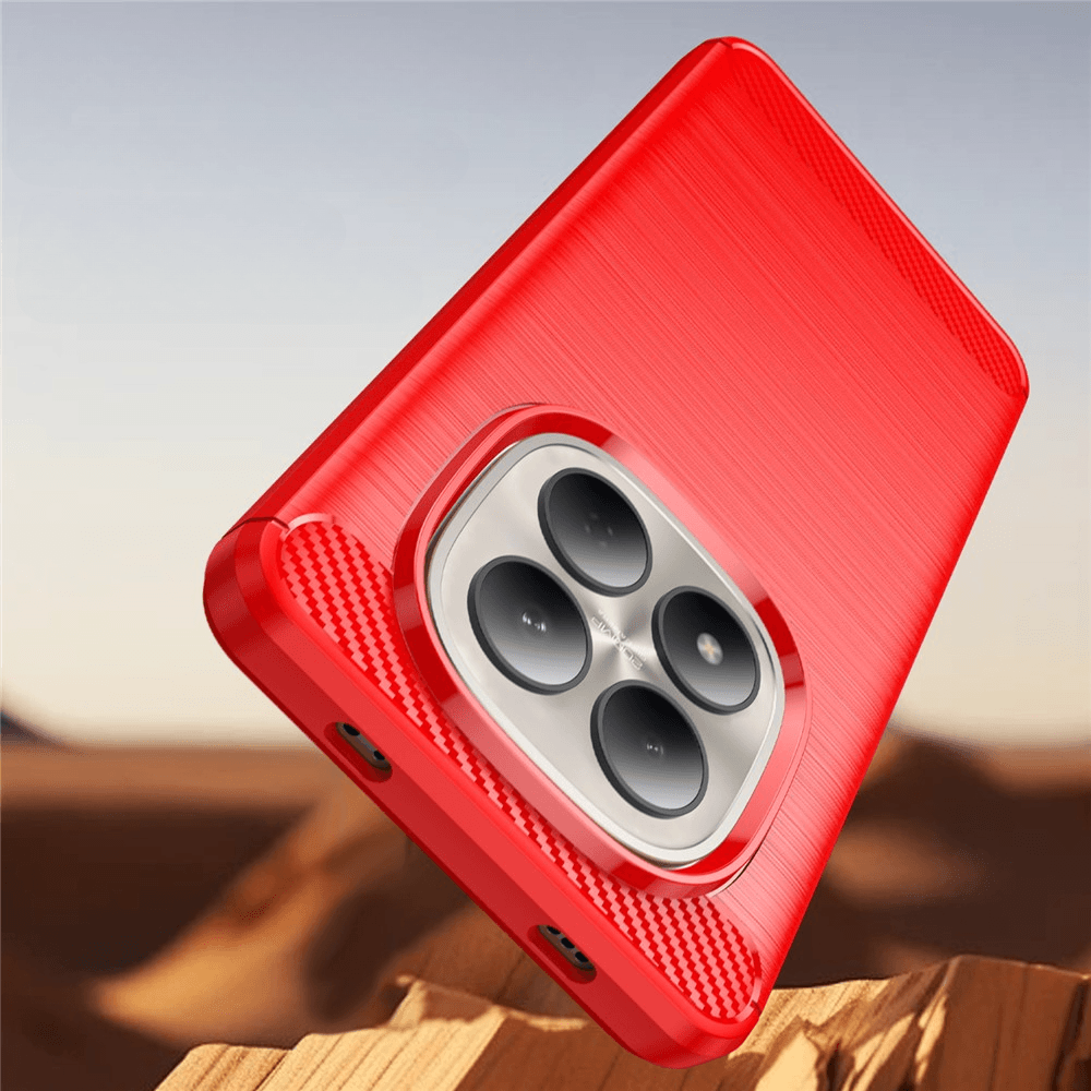 Xiaomi Redmi Note 15 Pro 4G - Cover in look metallo carbonio